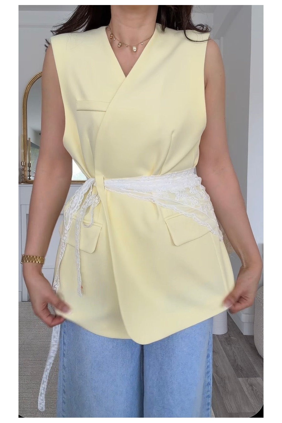 GILET CITRON BE ICONIIC
