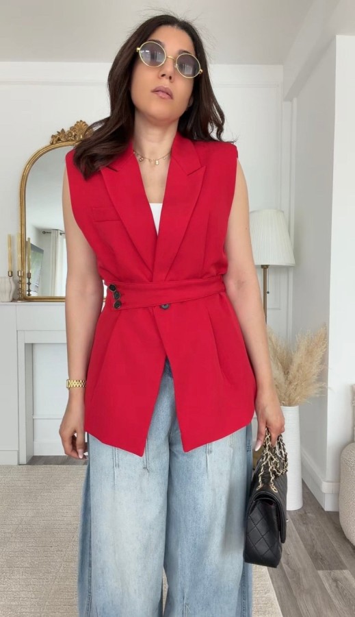 GILET SCARLET BE ICONIIC