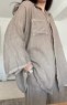 Ensemble Lin taupe BE ICONIIC