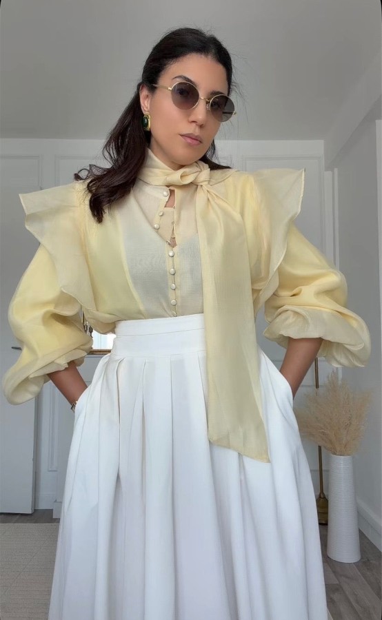 Alina jaune beurre BE ICONIIC
