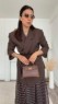 Blazer croiser choco BE ICONIIC